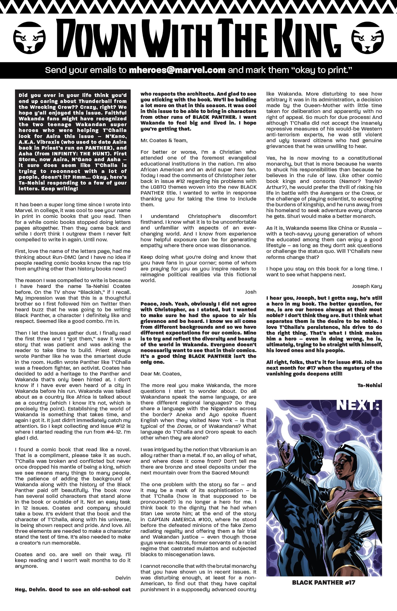 Read online Black Panther (2016) comic -  Issue #16 - 26