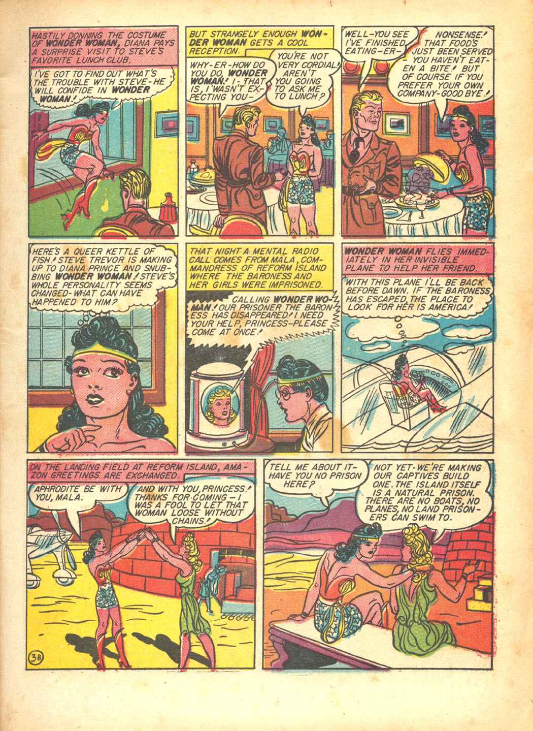 Read online Wonder Woman (1942) comic -  Issue #3 - 21