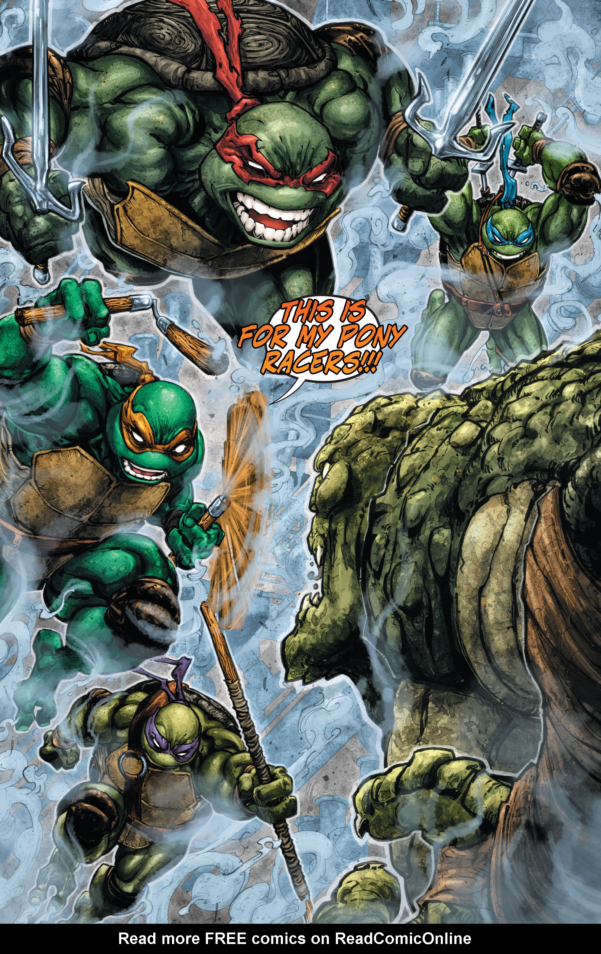 Read online Batman/Teenage Mutant Ninja Turtles comic -  Issue #1 - 15
