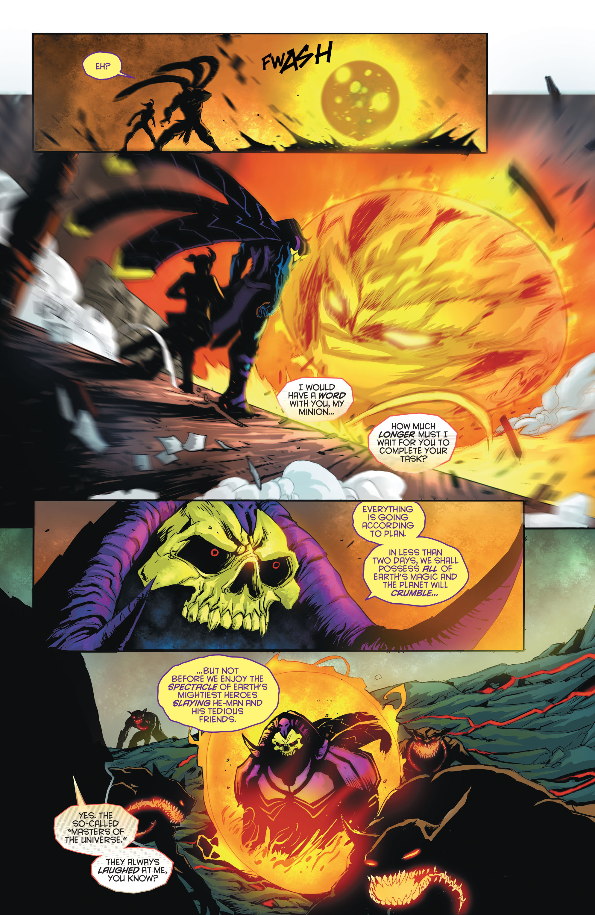 Read online DC Universe vs. The Masters of the Universe comic -  Issue #3 - 19