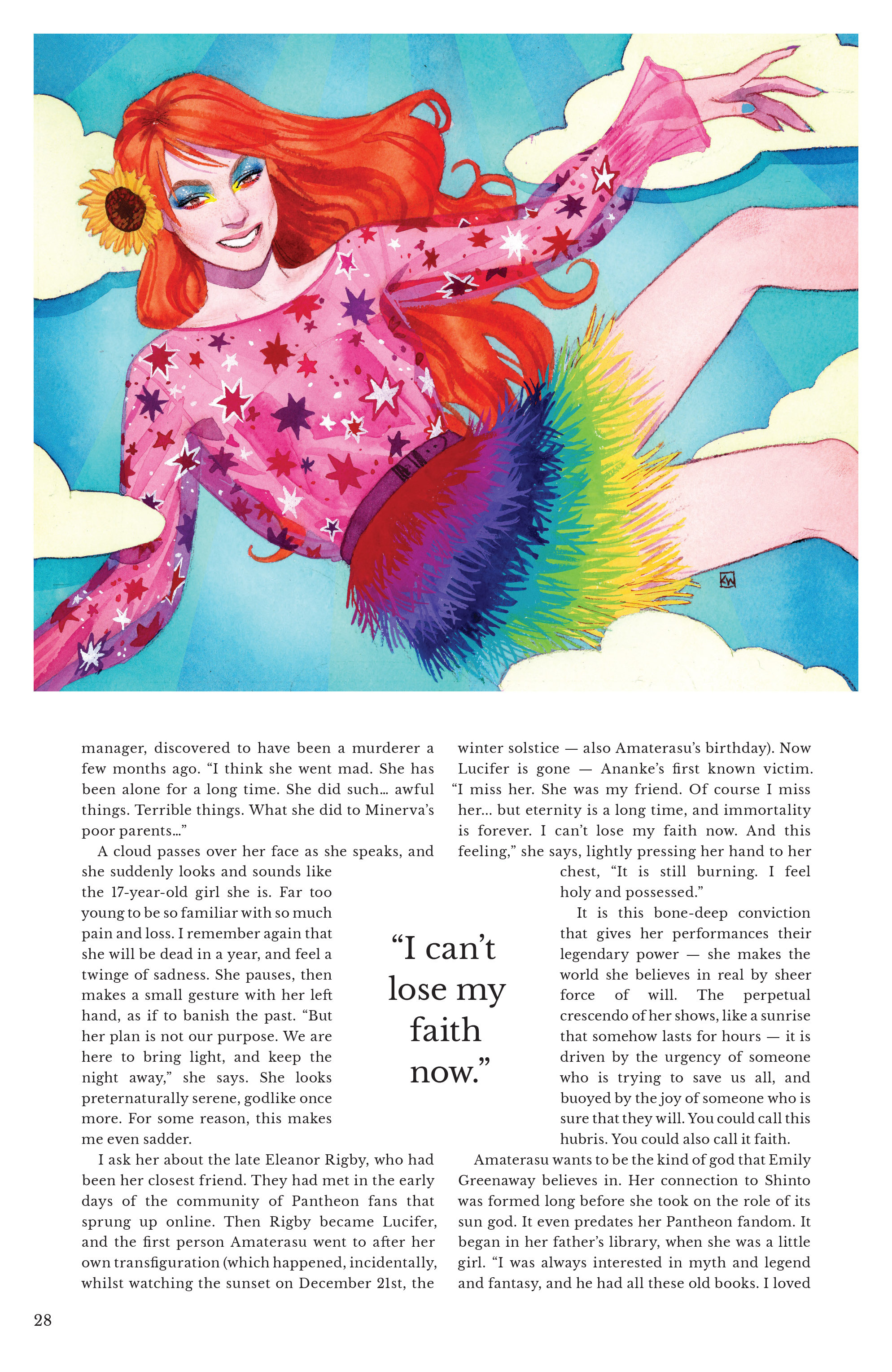 Read online The Wicked   The Divine comic -  Issue #23 - 23