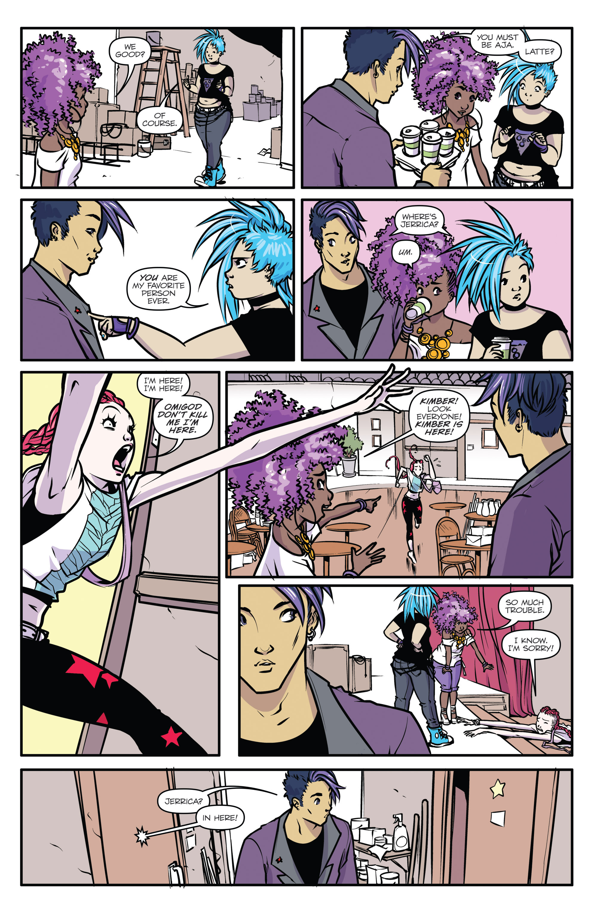 Read online Jem and The Holograms comic -  Issue #4 - 17