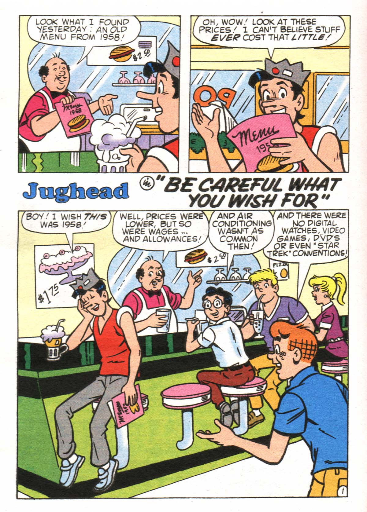 Read online Jughead's Double Digest Magazine comic -  Issue #86 - 143