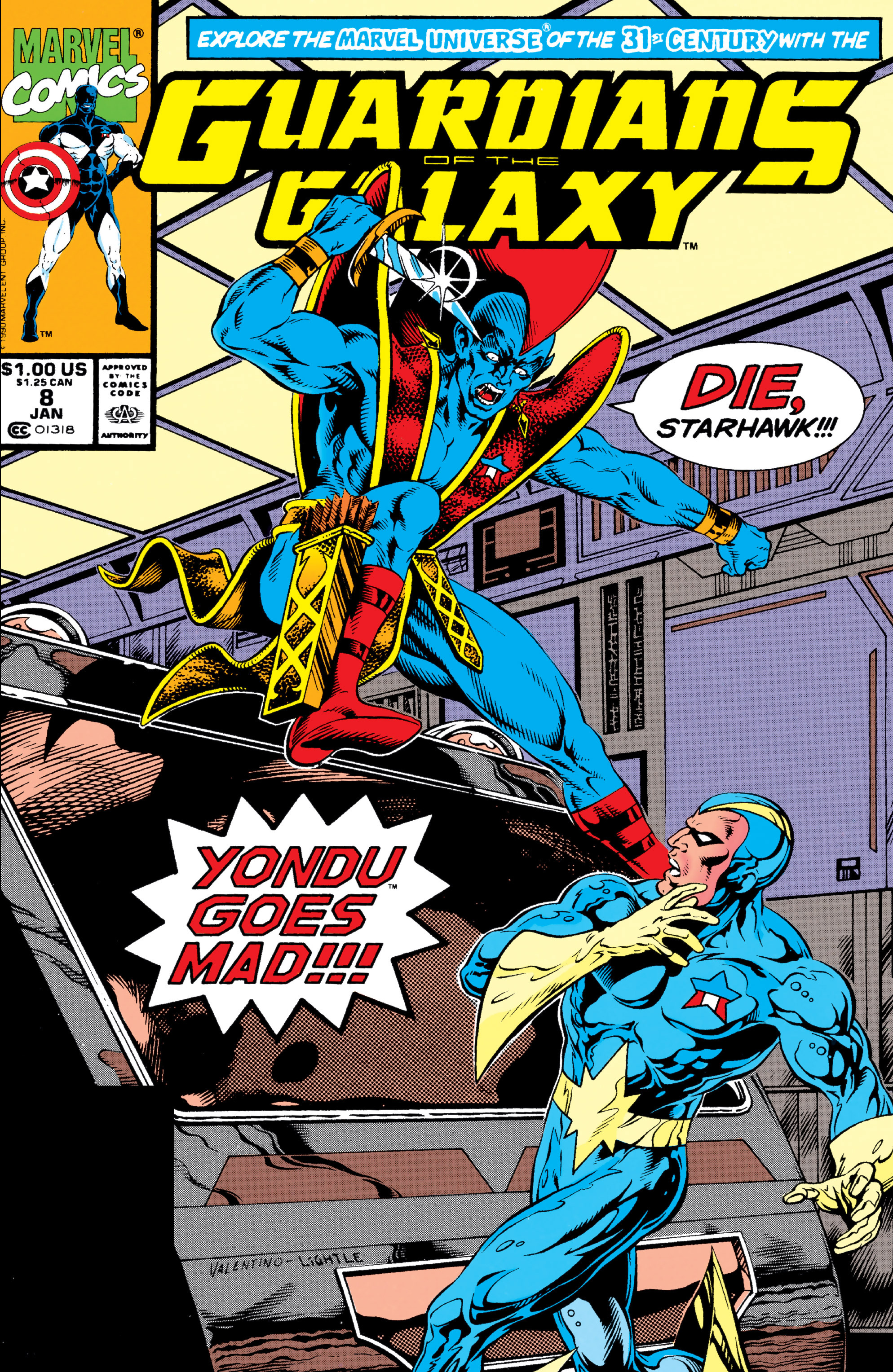 Read online Guardians of the Galaxy (1990) comic -  Issue # _TPB Guardians of the Galaxy by Jim Valentino 2 (Part 1) - 3