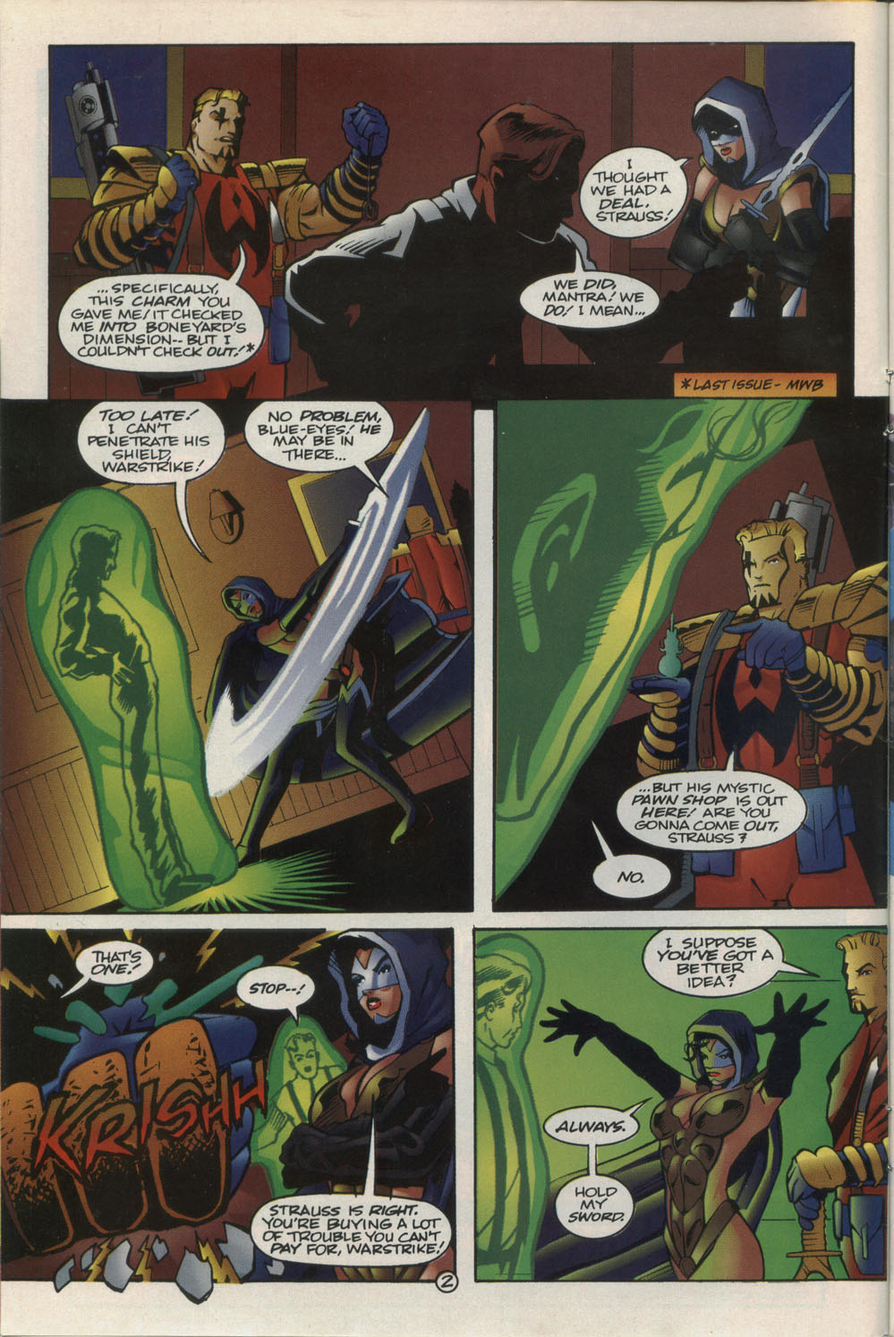 Read online Mantra comic -  Issue #5 - 3