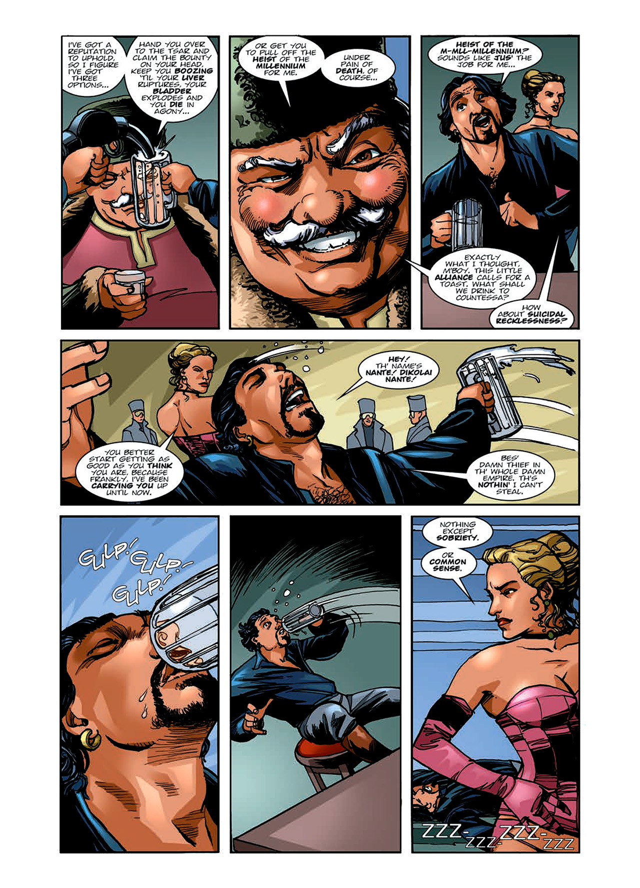 Read online Nikolai Dante comic -  Issue # TPB 6 - 45