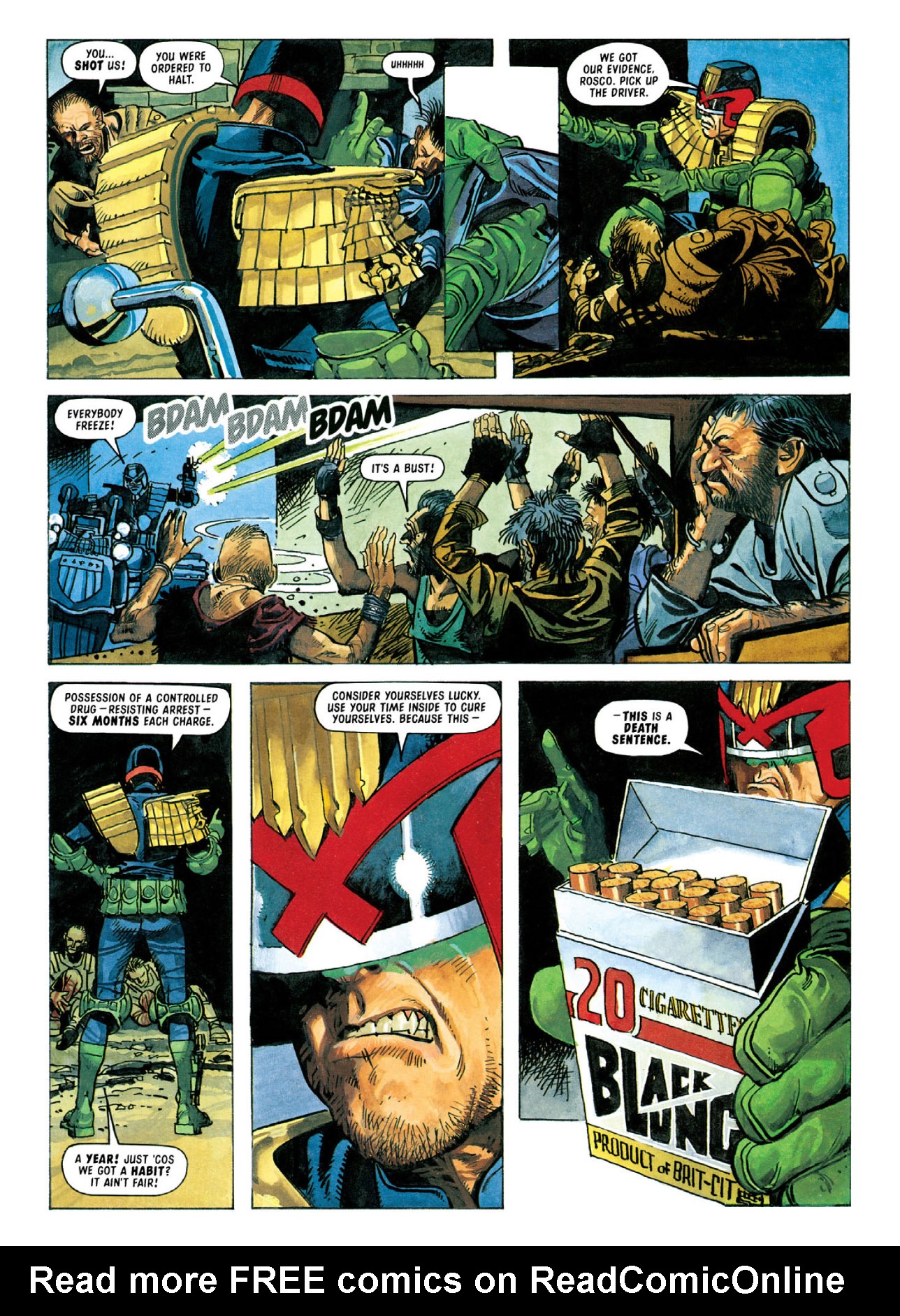 Read online Judge Dredd: The Complete Case Files comic -  Issue # TPB 27 - 11