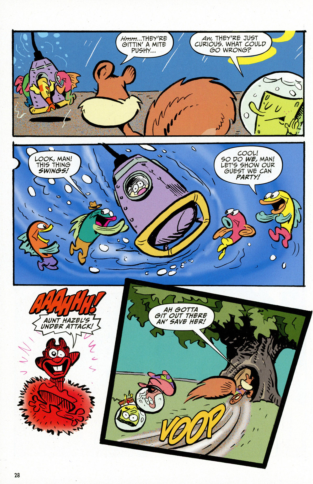 Read online SpongeBob Comics comic -  Issue #60 - 30