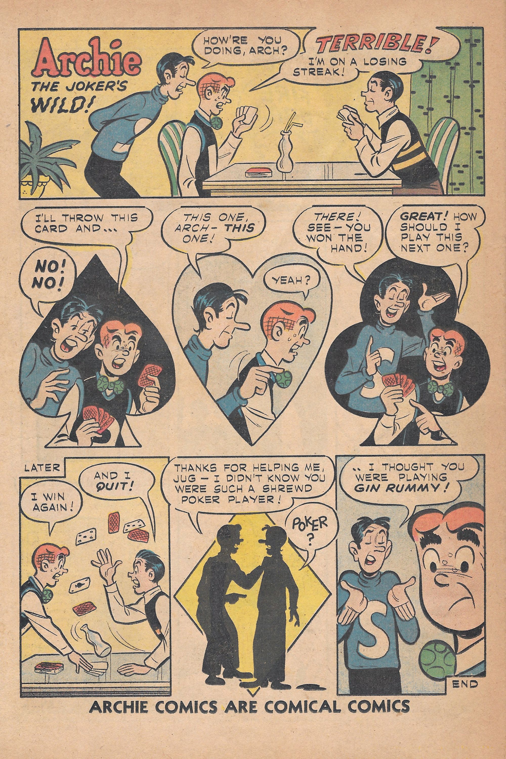 Read online Archie's Joke Book Magazine comic -  Issue #38 - 34