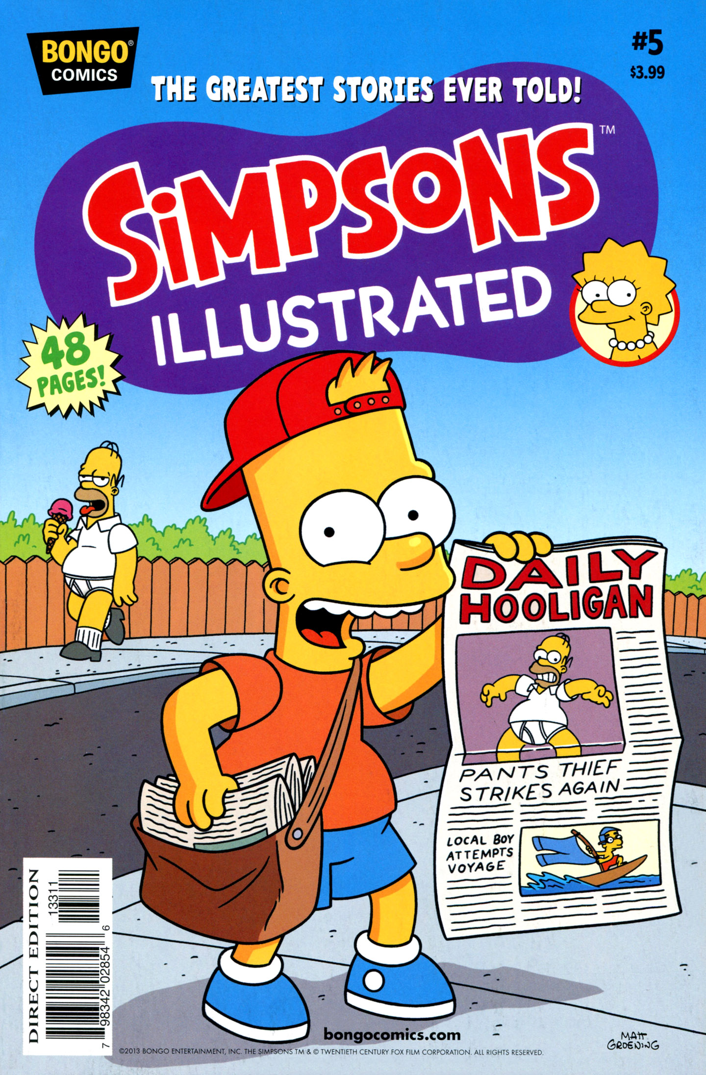 Read online Simpsons Illustrated (1991) comic -  Issue #5 - 1