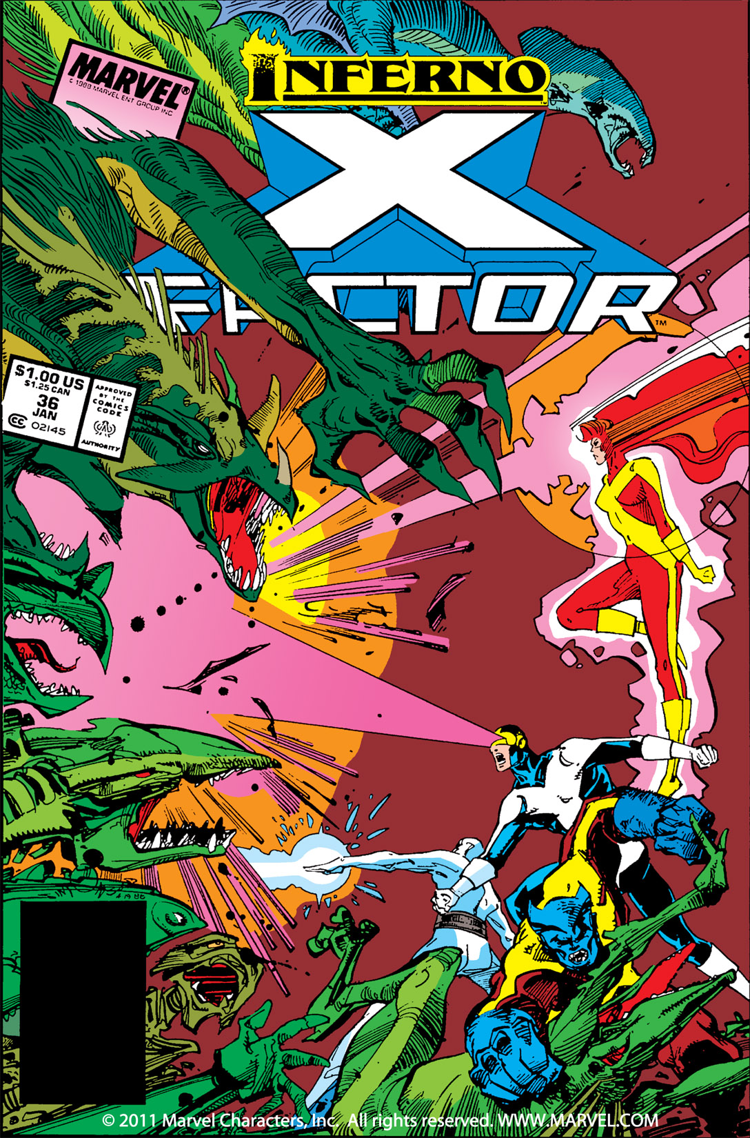 Read online X-Men: Inferno comic -  Issue # TPB Inferno - 153