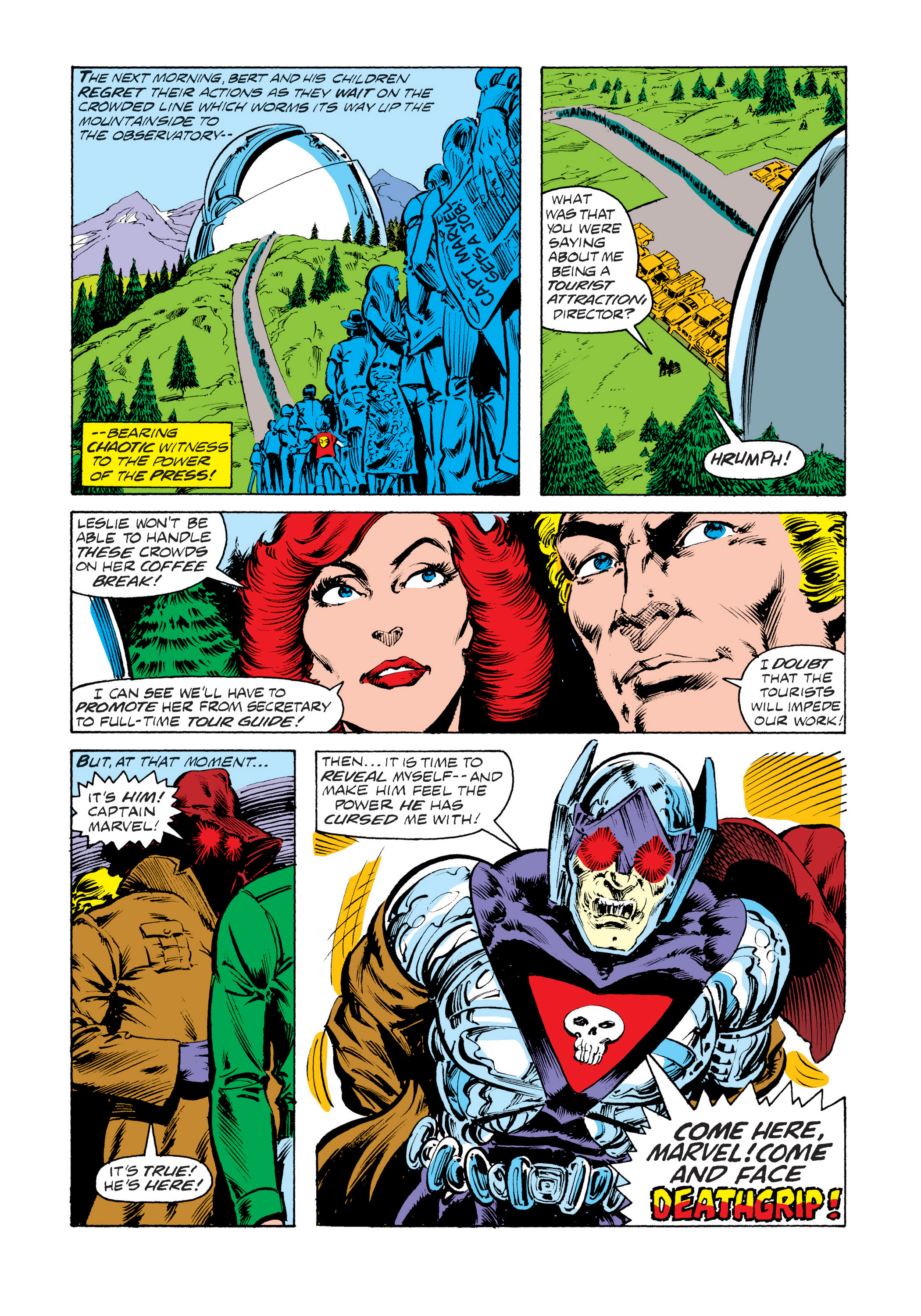 Read online Marvel Masterworks: Captain Marvel comic -  Issue # TPB 5 (Part 2) - 65