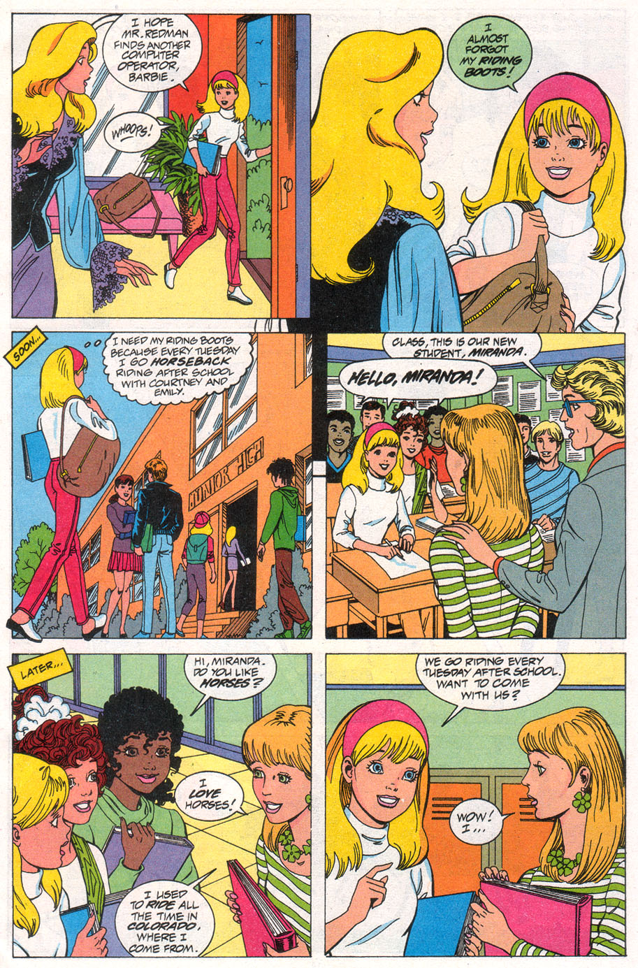 Read online Barbie comic -  Issue #41 - 18