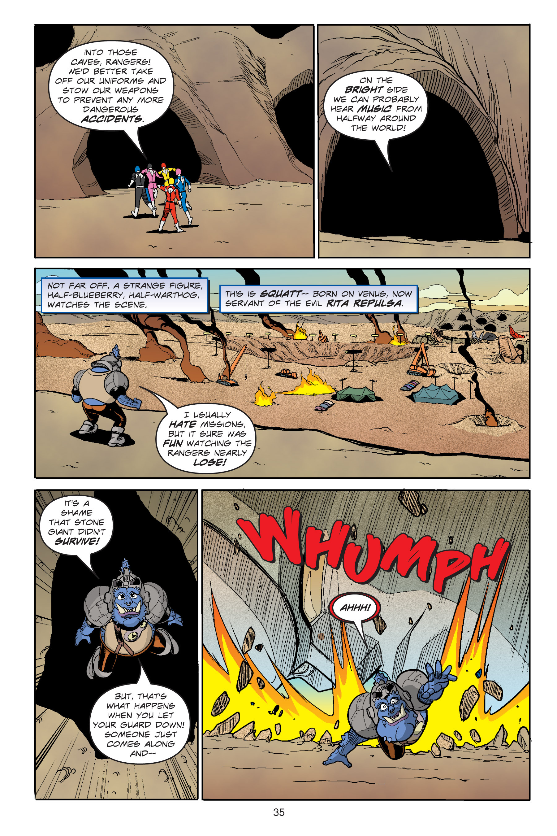 Read online Mighty Morphin Power Rangers: Rita Repulsa's Attitude Adjustment comic -  Issue # Full - 35