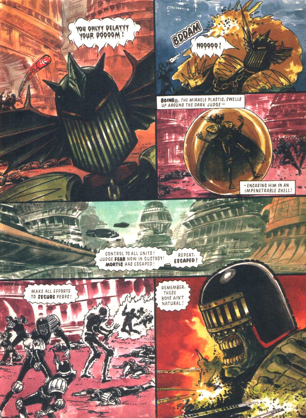 Read online Judge Dredd Megazine (vol. 3) comic -  Issue #33 - 39