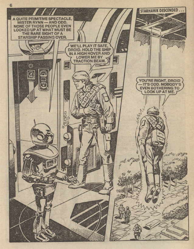 Read online Starblazer comic -  Issue #186 - 5