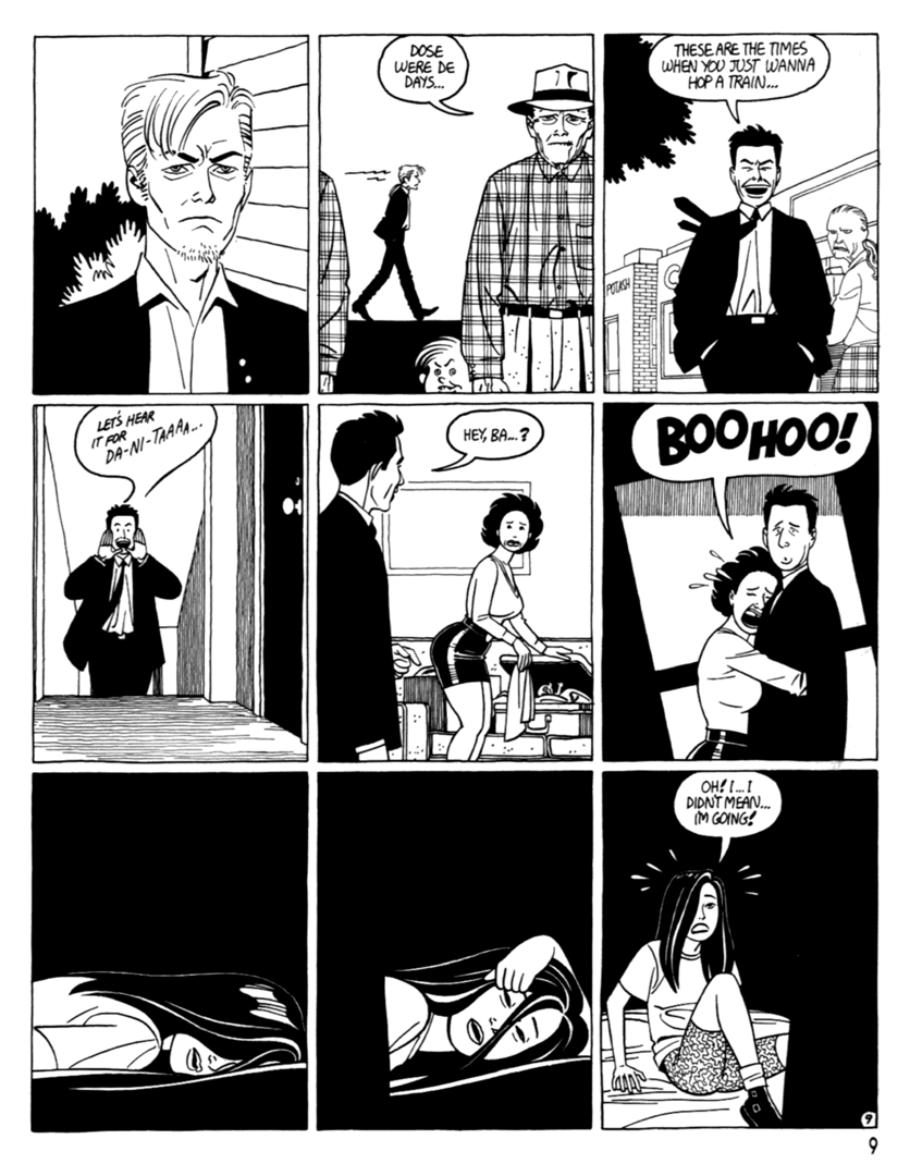 Read online Love and Rockets (1982) comic -  Issue #37 - 11