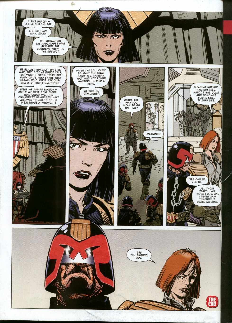 Read online Judge Dredd [Collections - Hamlyn | Mandarin] comic -  Issue # TPB Doomsday For Mega-City One - 128