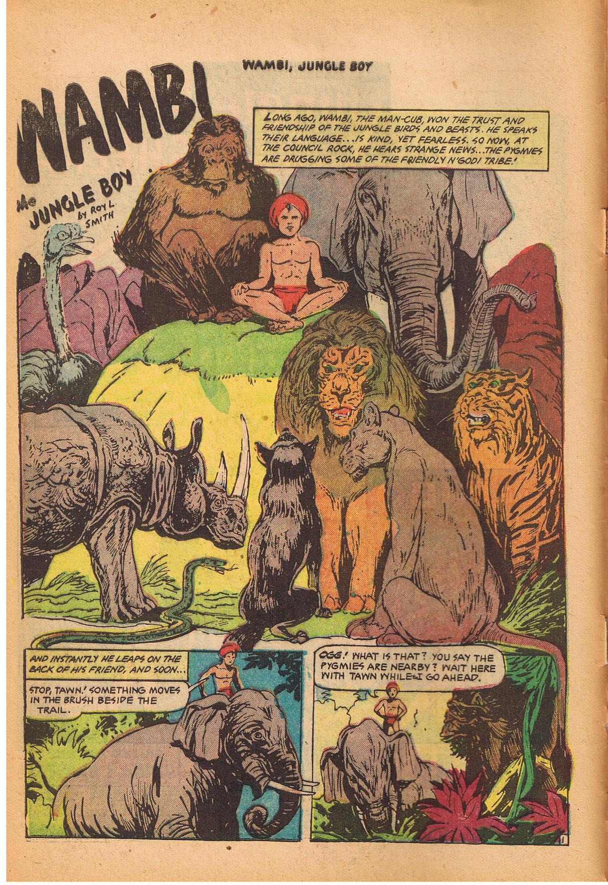 Read online Wambi Jungle Boy comic -  Issue #14 - 4