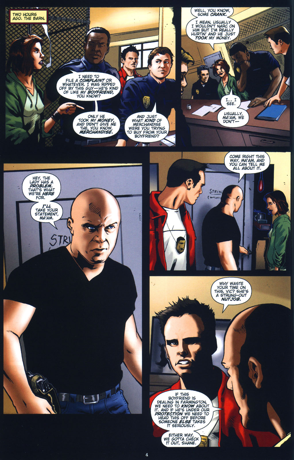 Read online The Shield: Spotlight comic -  Issue #1 - 6