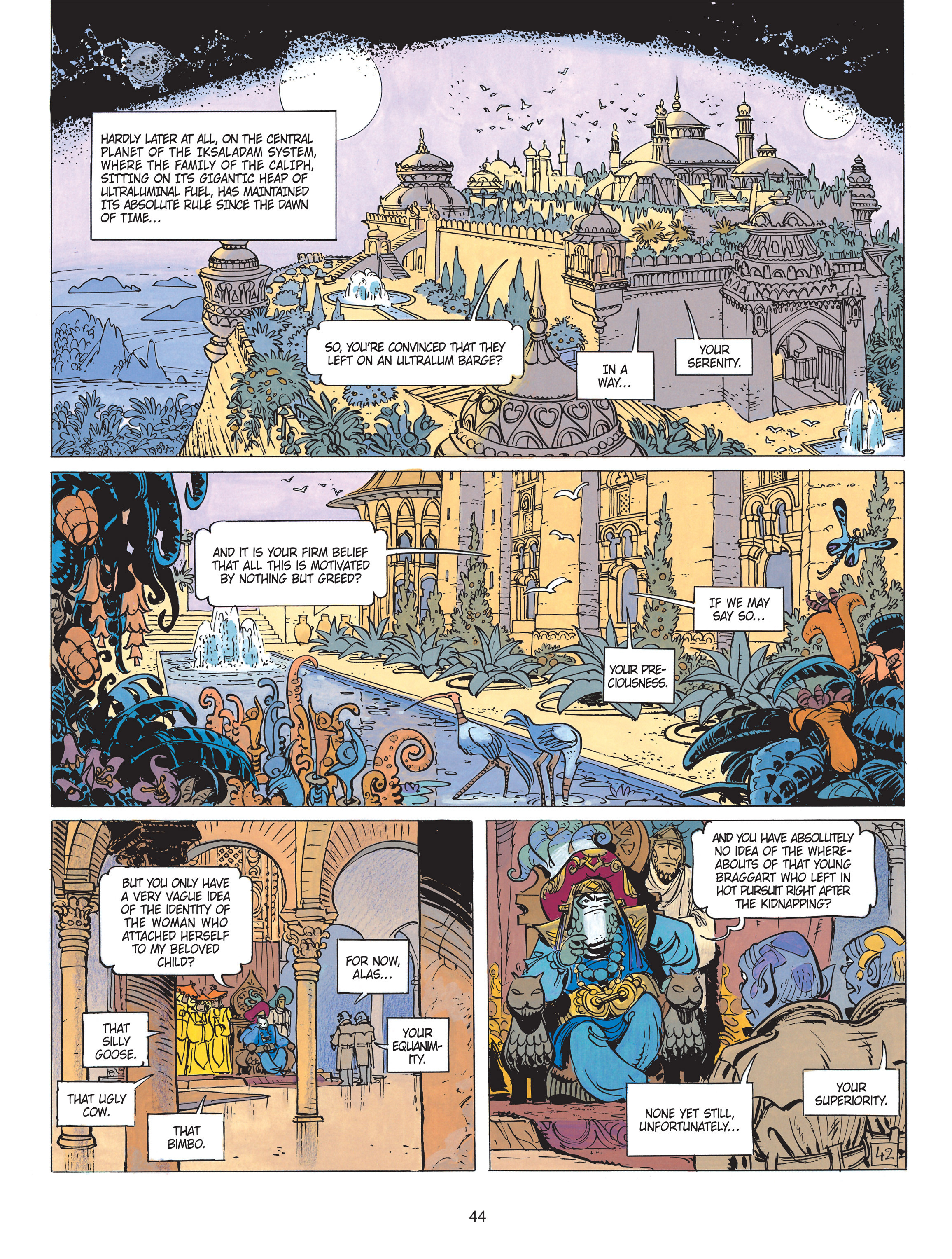 Read online Valerian and Laureline comic -  Issue #16 - 44