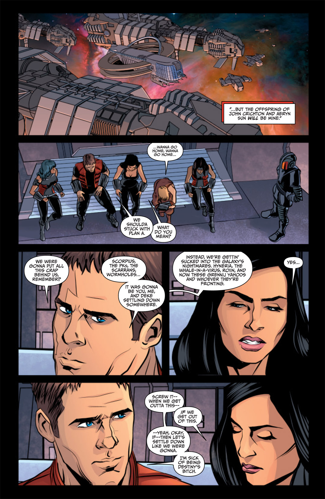 Read online Farscape (2009) comic -  Issue #12 - 7