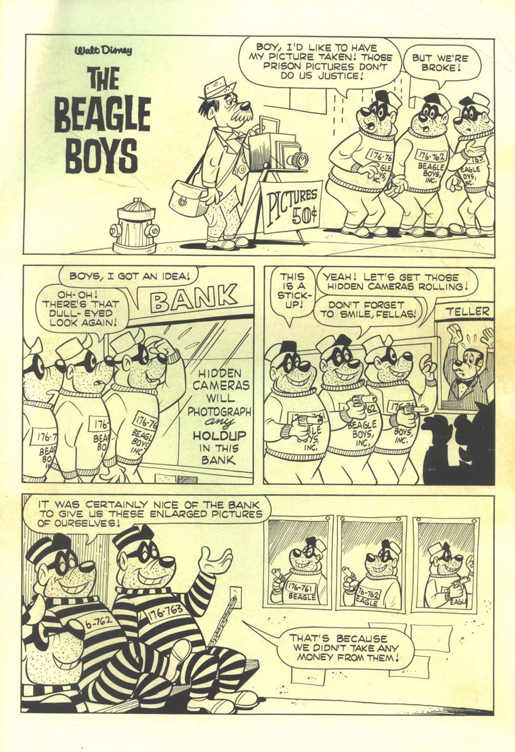 Read online Walt Disney THE BEAGLE BOYS comic -  Issue #7 - 35