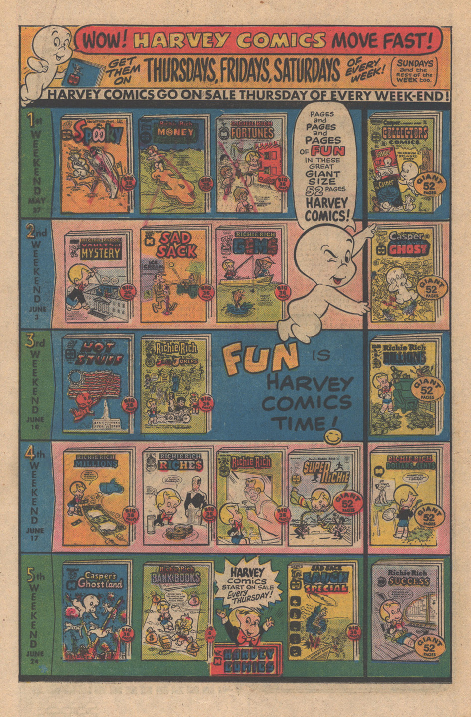 Read online Spooky comic -  Issue #152 - 18