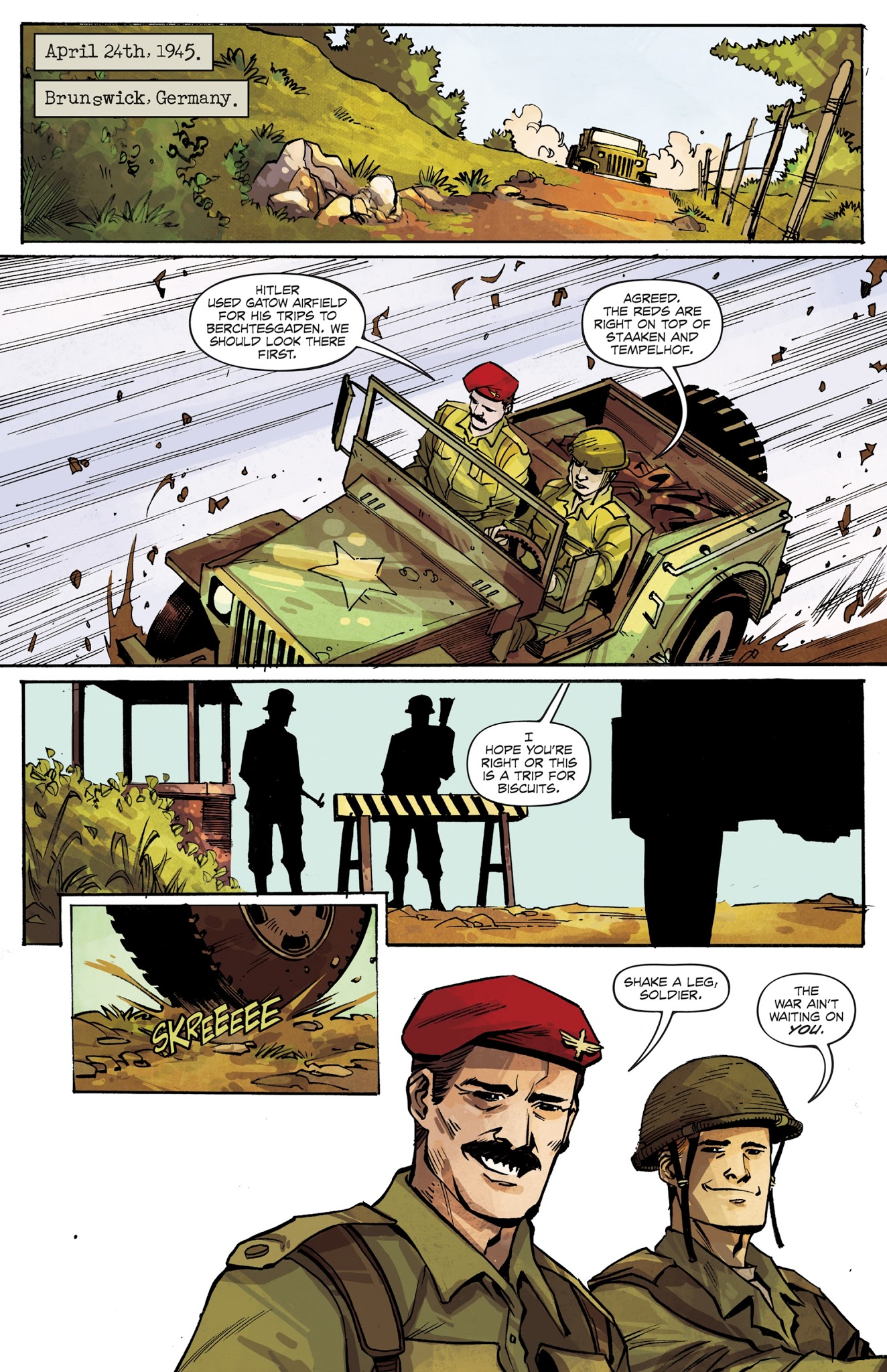Read online Chasing Hitler comic -  Issue #1 - 6