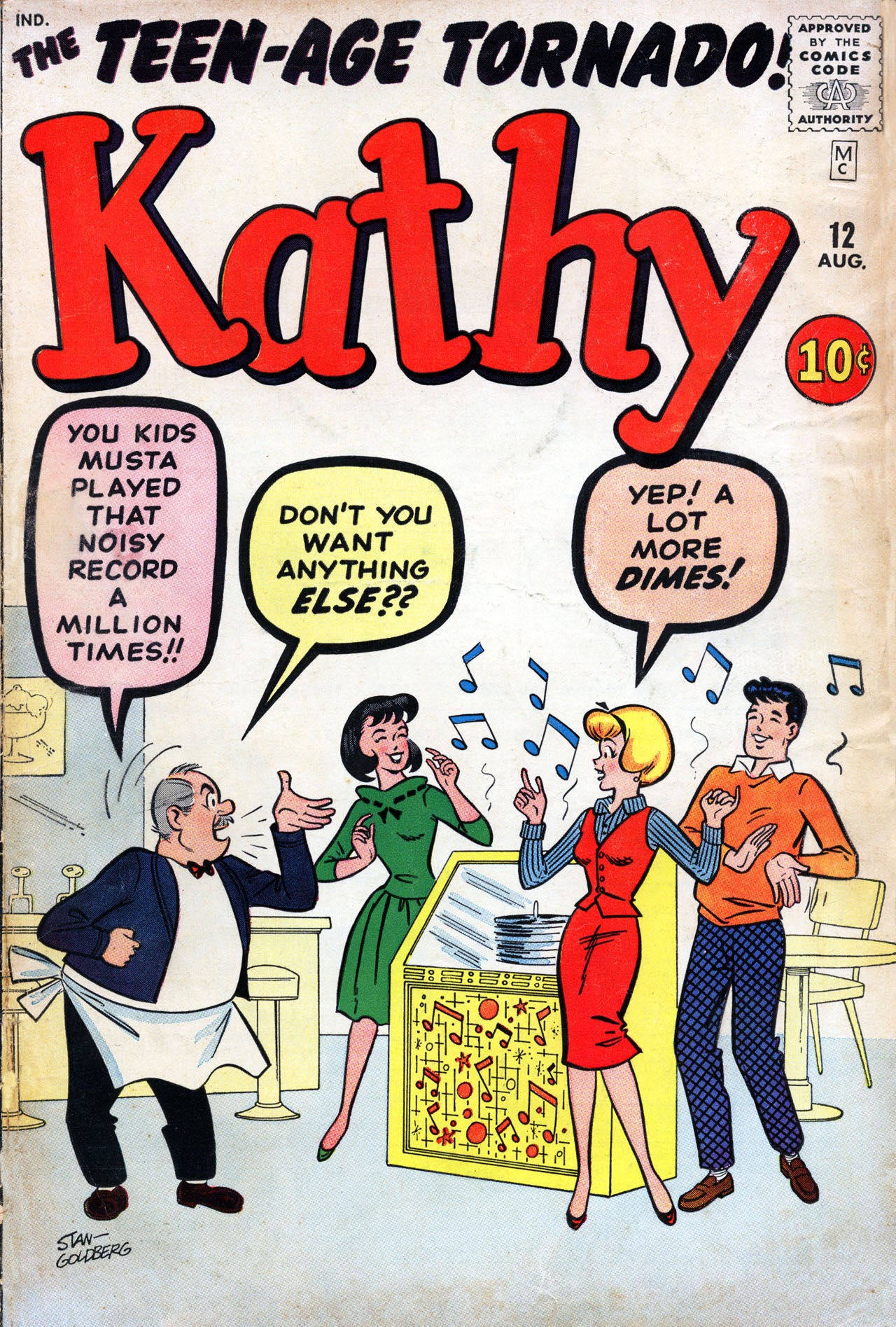 Read online Kathy (1959) comic -  Issue #12 - 1