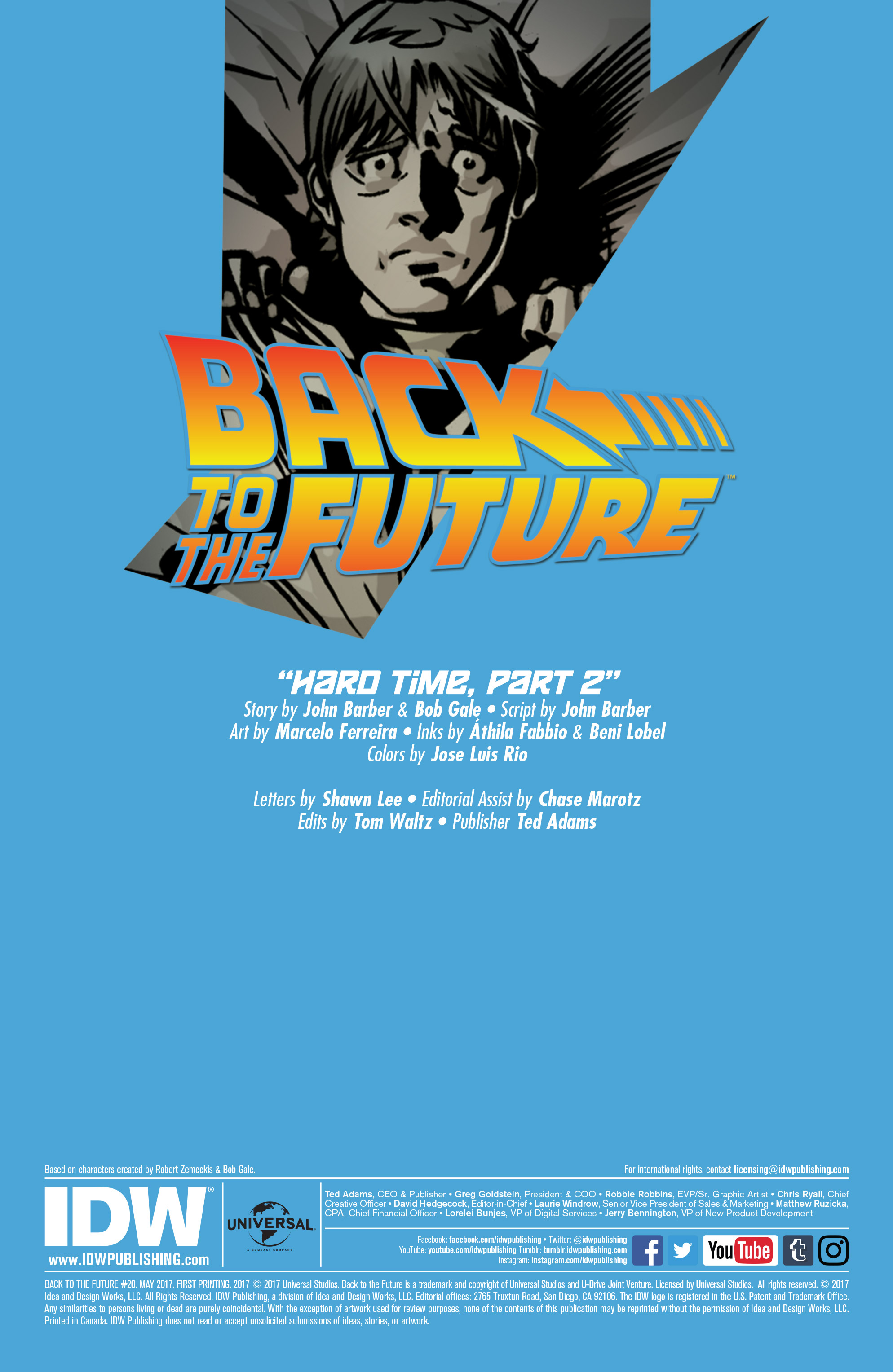 Read online Back to the Future (2015) comic -  Issue #20 - 2
