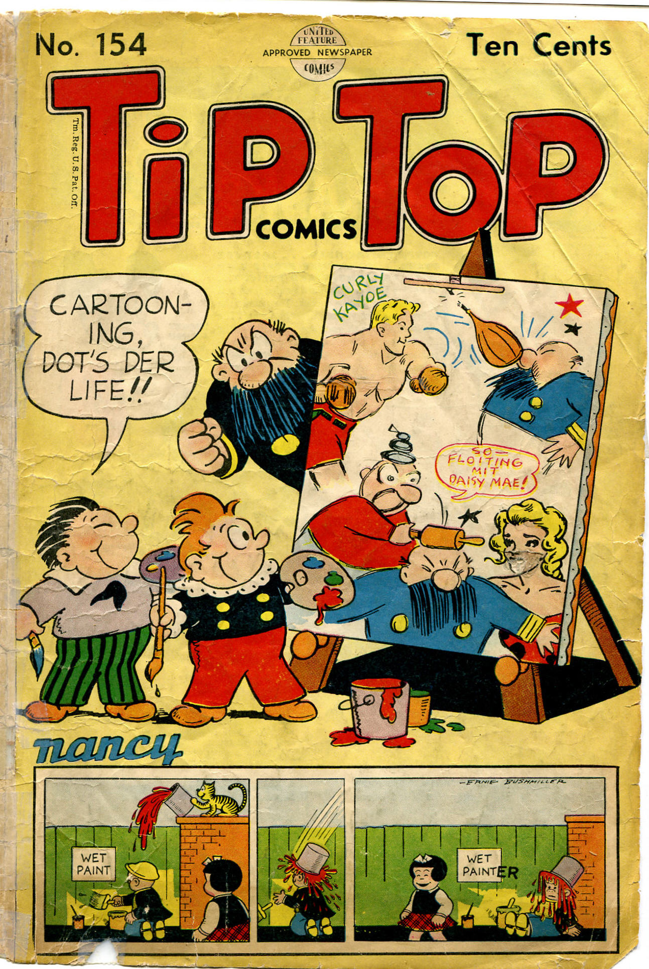 Read online Tip Top Comics comic -  Issue #154 - 1