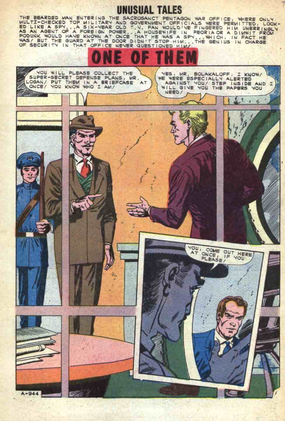 Read online Unusual Tales comic -  Issue #33 - 3