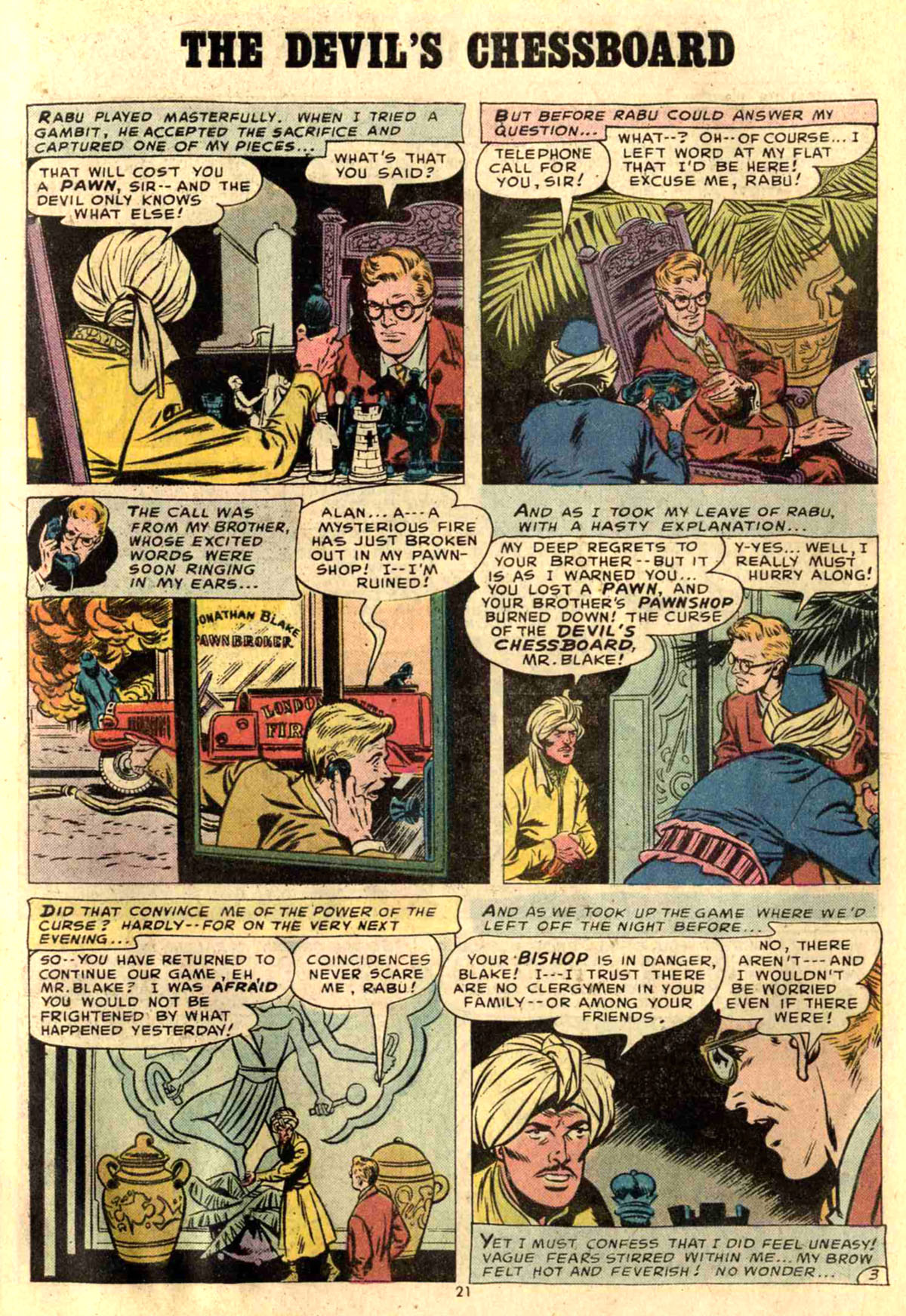 Read online House of Mystery (1951) comic -  Issue #226 - 21