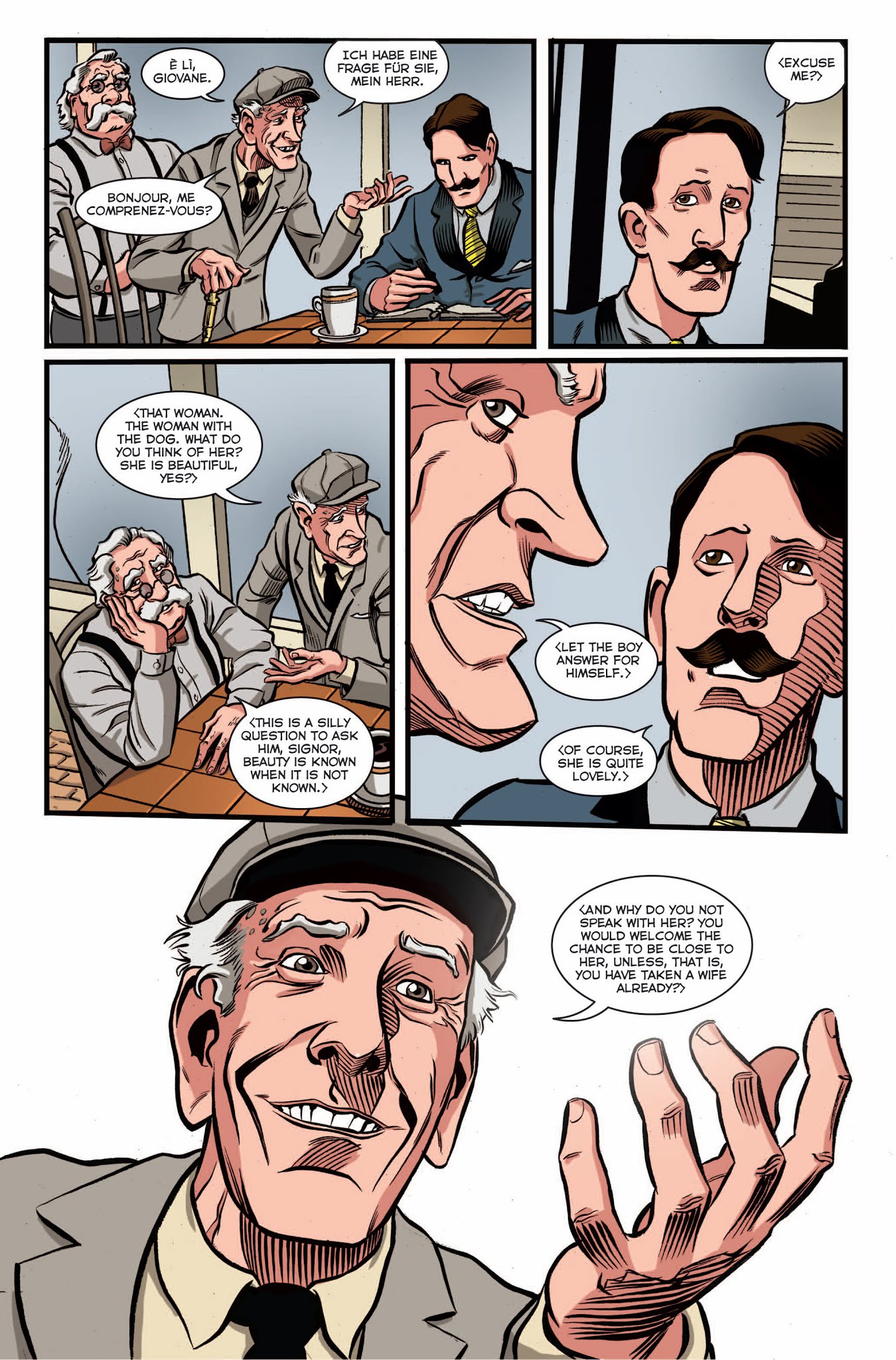 Read online Herald: Lovecraft and Tesla comic -  Issue #3 - 23