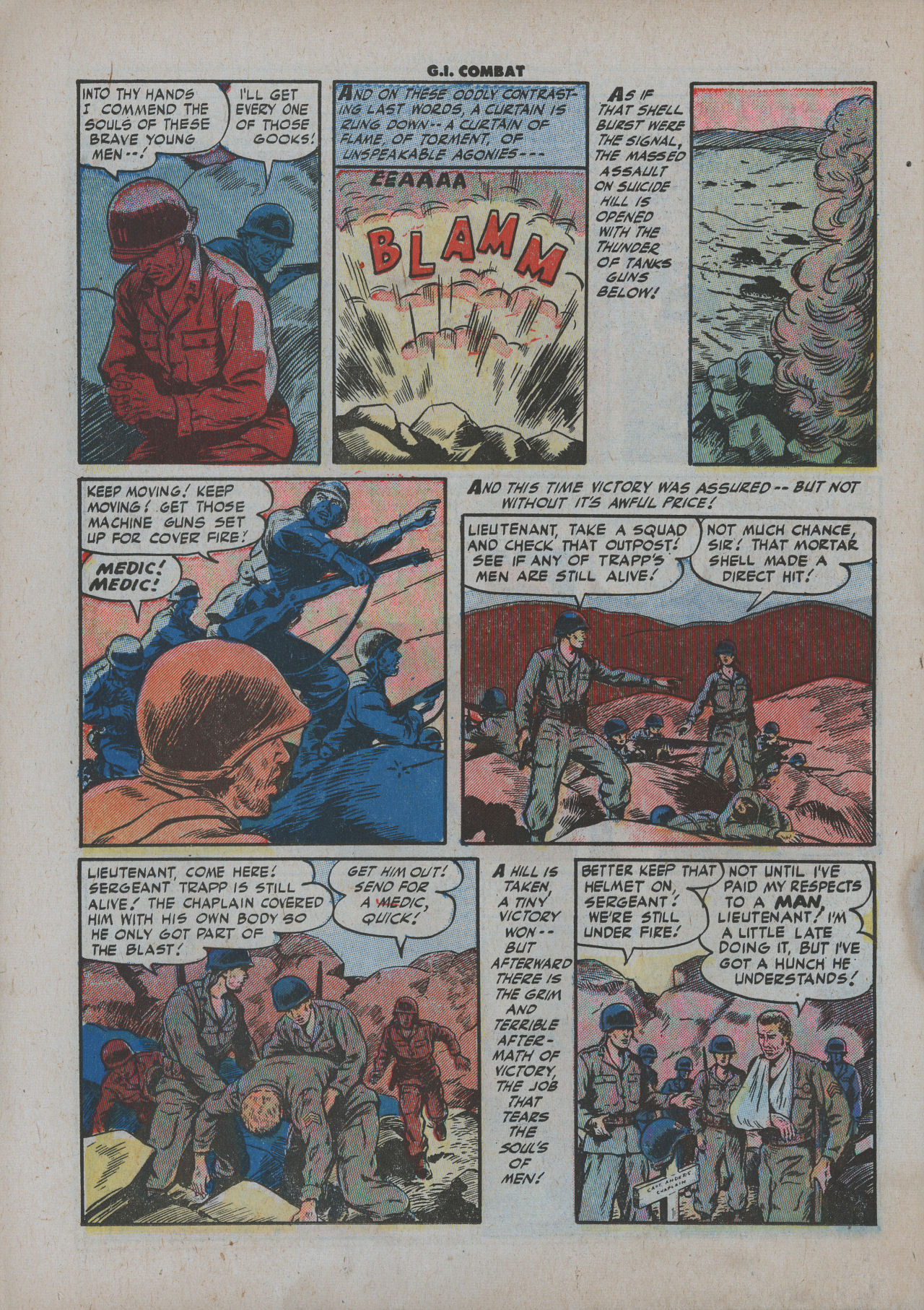 Read online G.I. Combat (1952) comic -  Issue #5 - 24