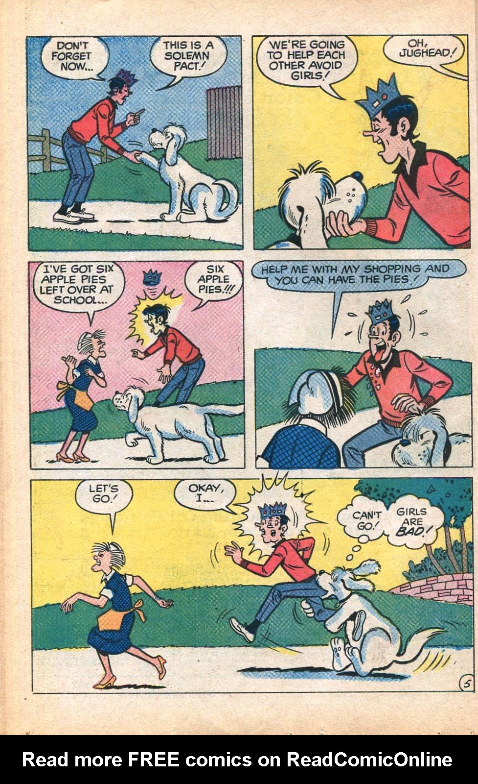 Read online Everything's Archie comic -  Issue #5 - 18