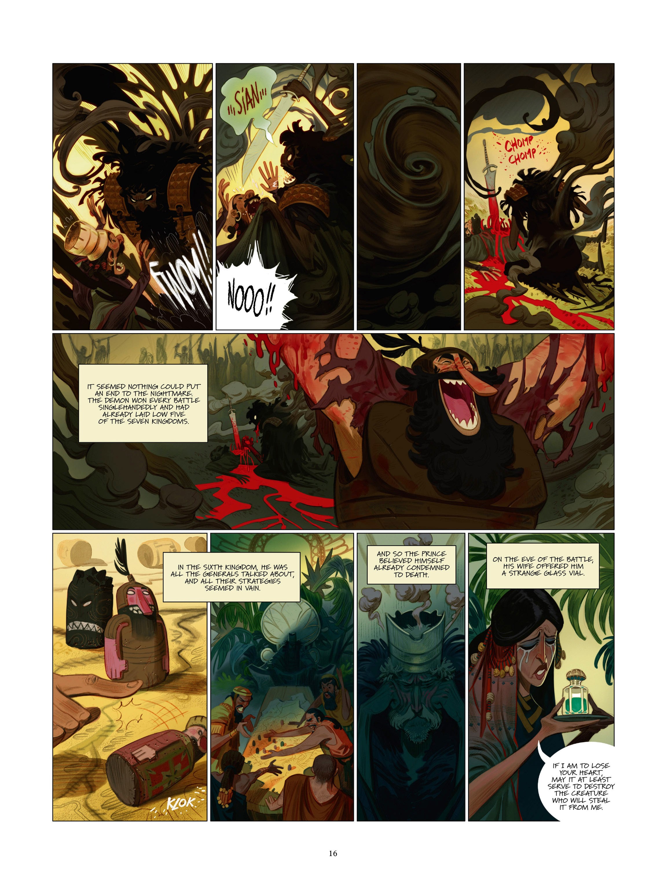 Read online Tales from the Time of the Cobra comic -  Issue #1 - 17