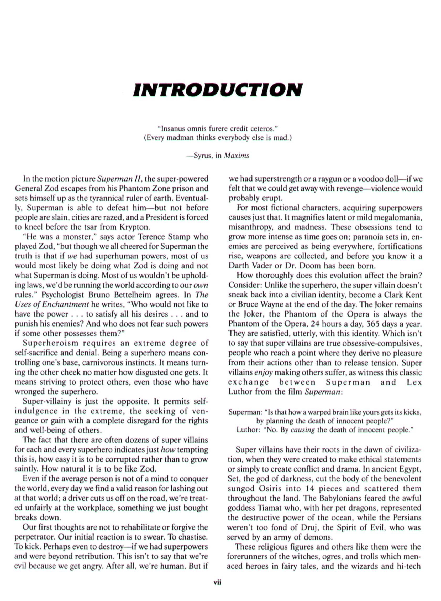 Read online The Encyclopedia of Super Villains comic -  Issue # TPB (Part 1) - 7