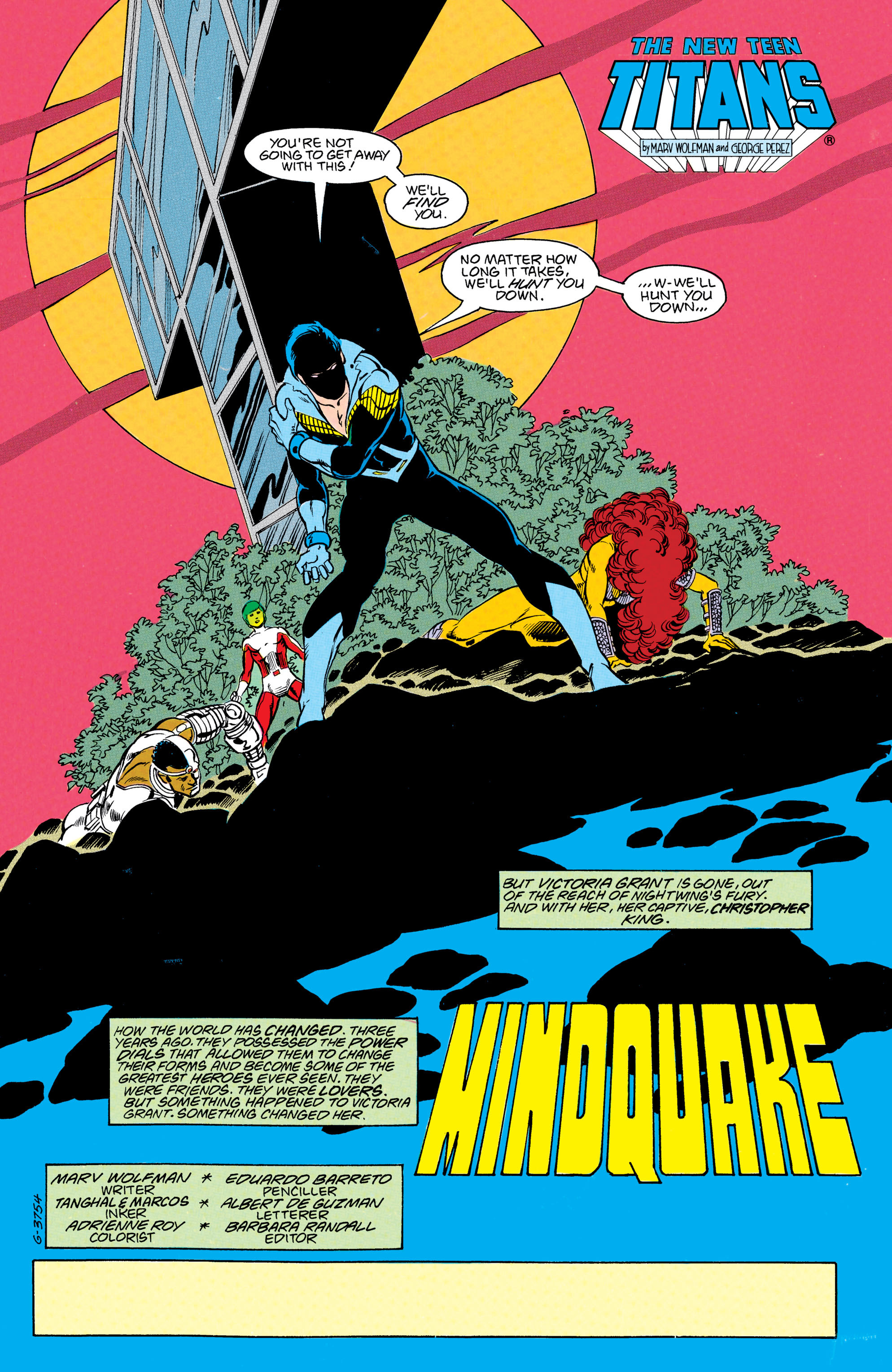 Read online The New Teen Titans (1984) comic -  Issue #46 - 2