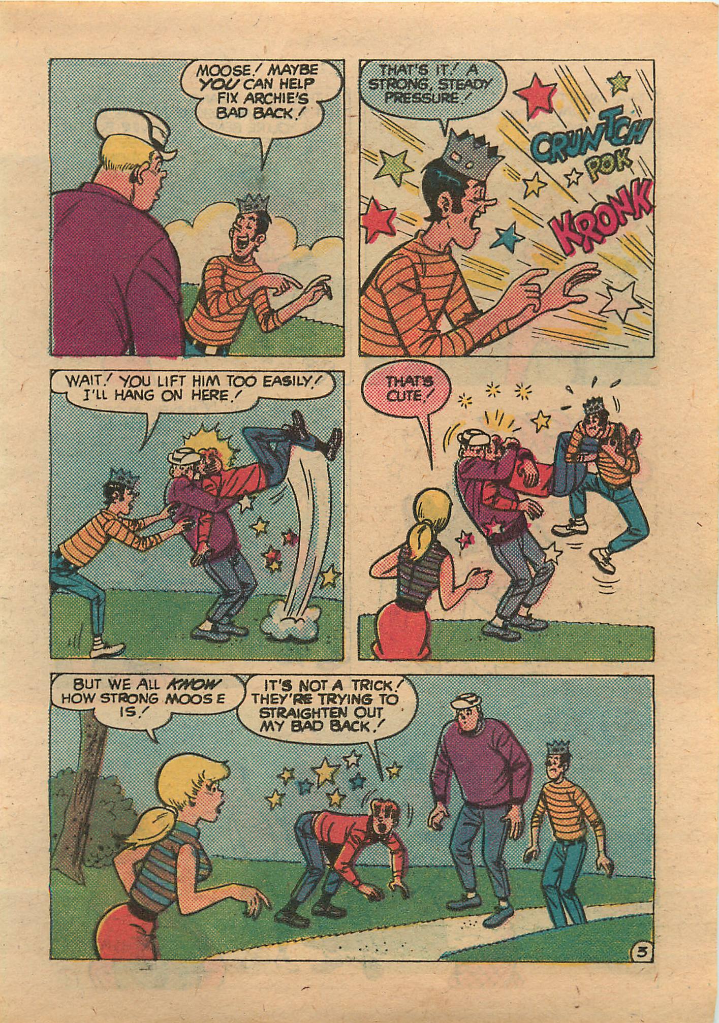 Read online Archie...Archie Andrews, Where Are You? Digest Magazine comic -  Issue #19 - 79