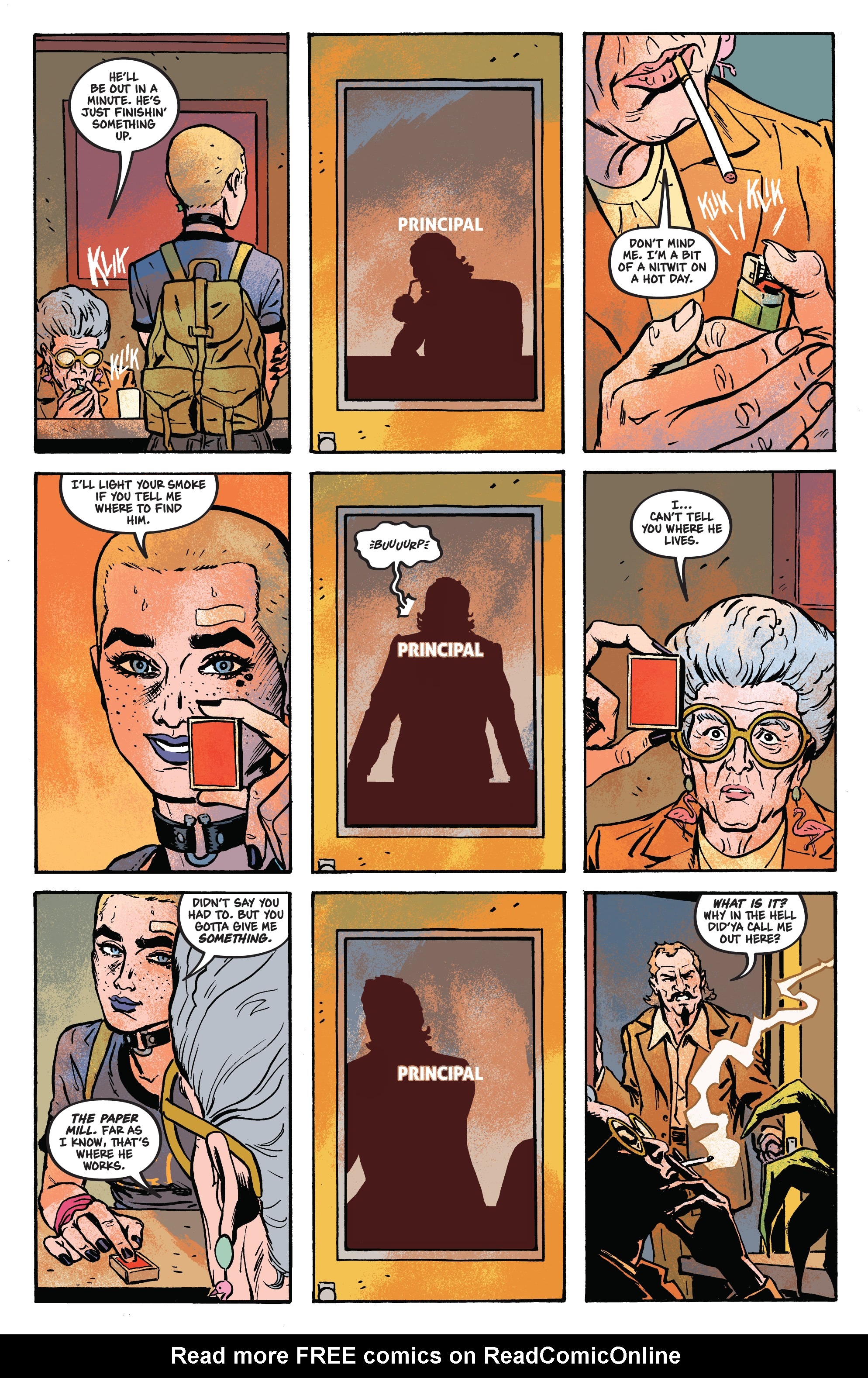 Read online Undone By Blood comic -  Issue #3 - 7