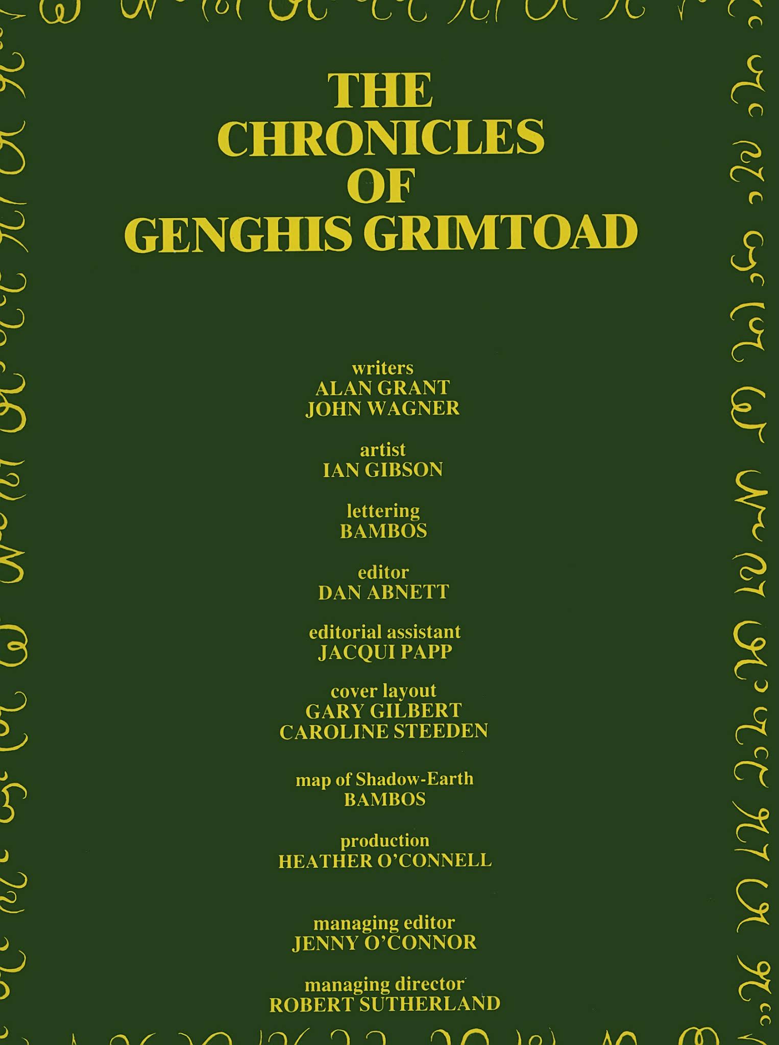 Read online The Chronicles of Genghis Grimtoad comic -  Issue # Full - 2