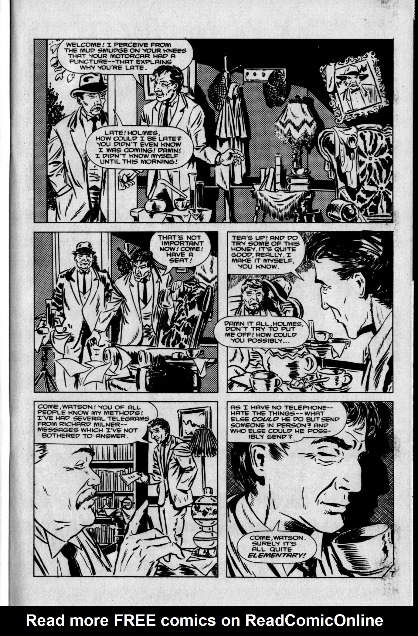 Read online Sherlock Holmes in the Case of the Missing Martian comic -  Issue #1 - 9