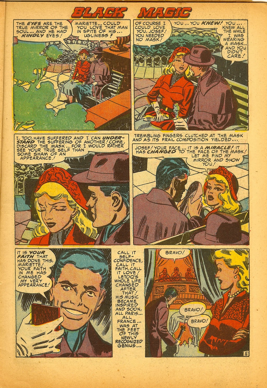 Read online Black Magic (1950) comic -  Issue #14 - 7