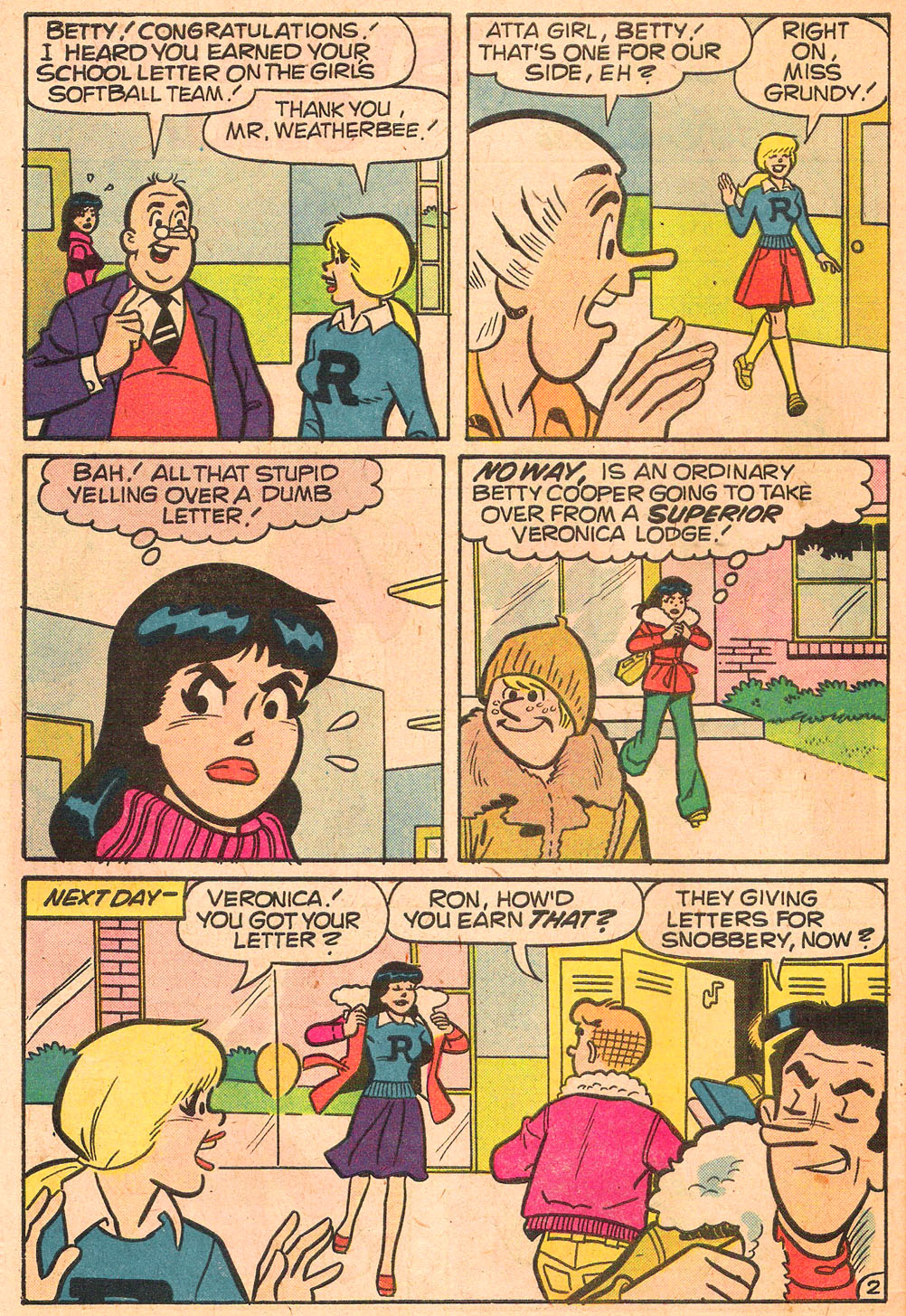Read online Archie's Girls Betty and Veronica comic -  Issue #267 - 30