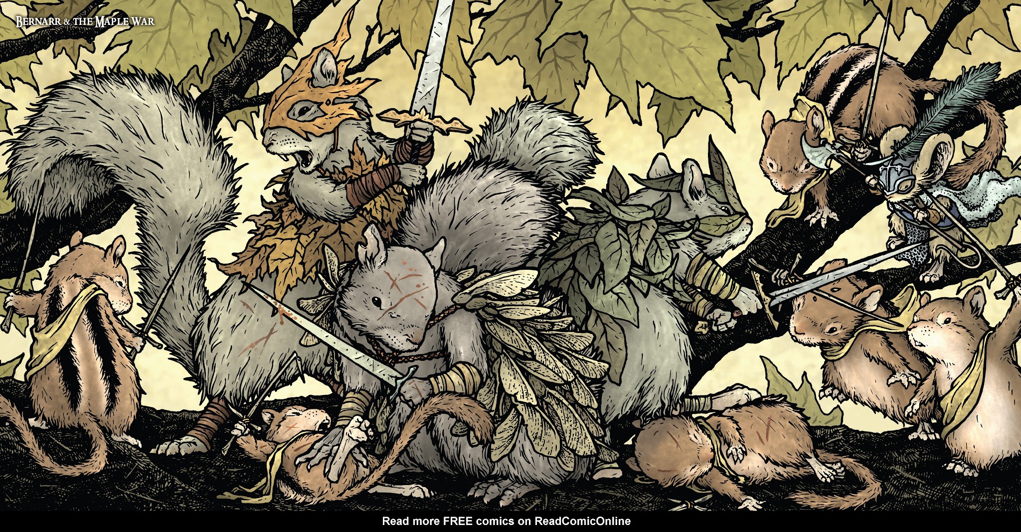 Read online Mouse Guard: Legends of the Guard Volume Three comic -  Issue # TPB - 120