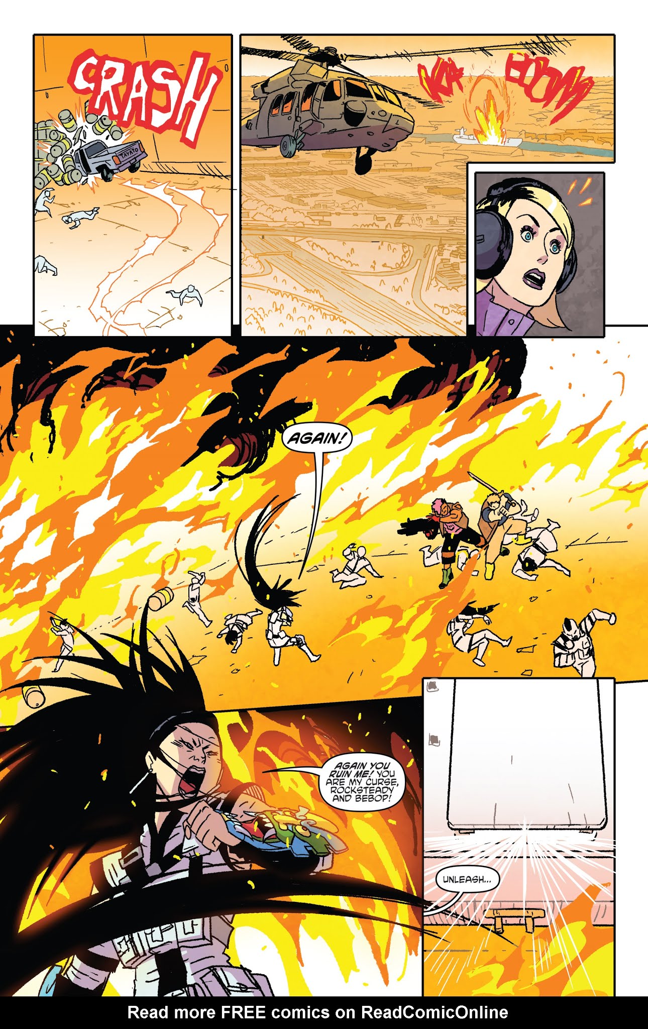 Read online Teenage Mutant Ninja Turtles: Bebop & Rocksteady Hit the Road comic -  Issue #2 - 13