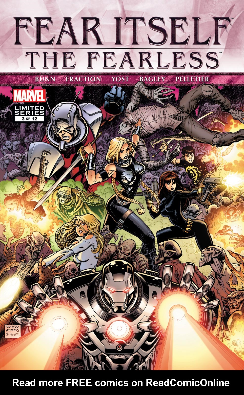 Read online Fear Itself: The Fearless comic -  Issue #3 - 1