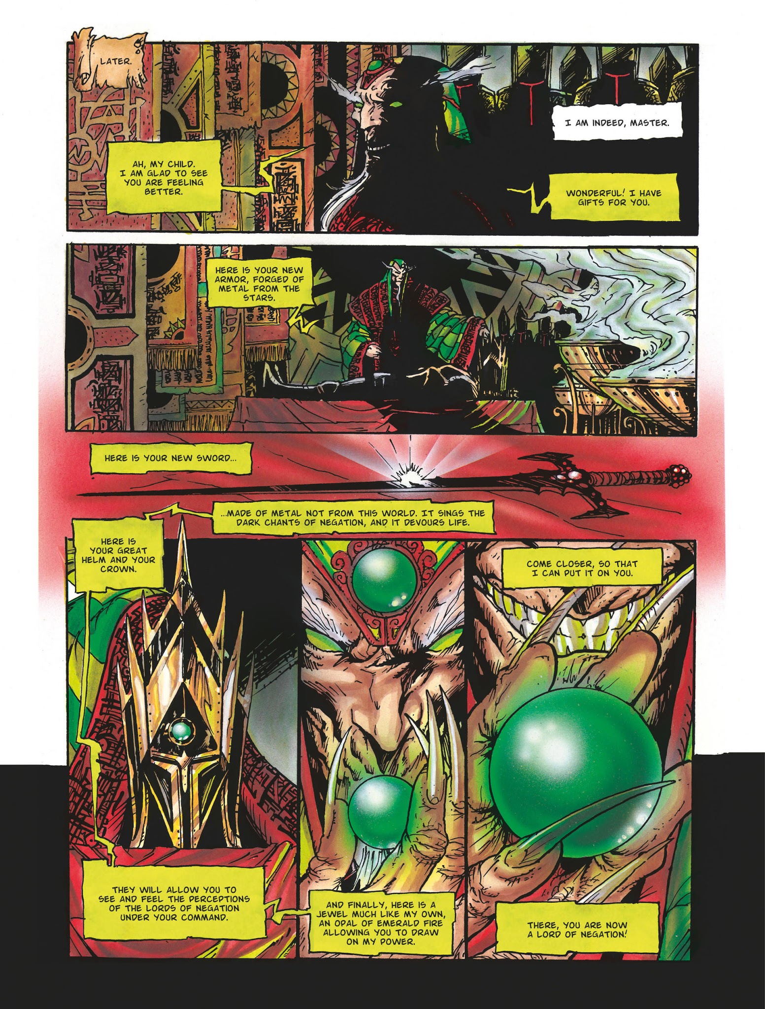 Read online The Black Moon Chronicles comic -  Issue #9 - 32